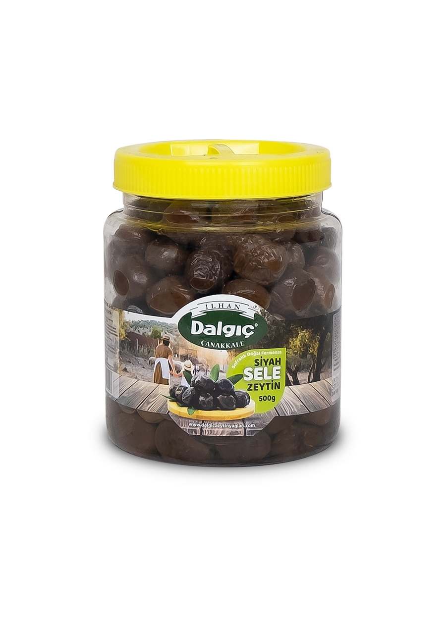 Sele Siyah Zeytin 500Gr