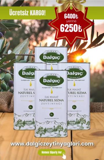 4’lü ilk  Hasat Naturel Sızma Zeytinyağı kampanyası 