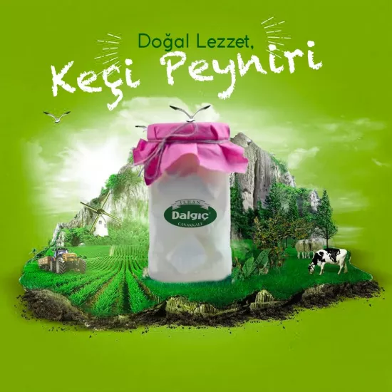 Köy Yapımı Keçi Peyniri 900 GR