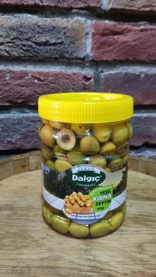 Yeşil Kırma Zeytin 500Gr