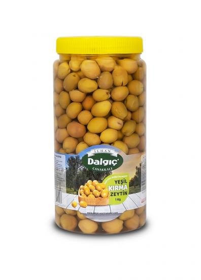 Yeşil Kırma Zeytin 1KG